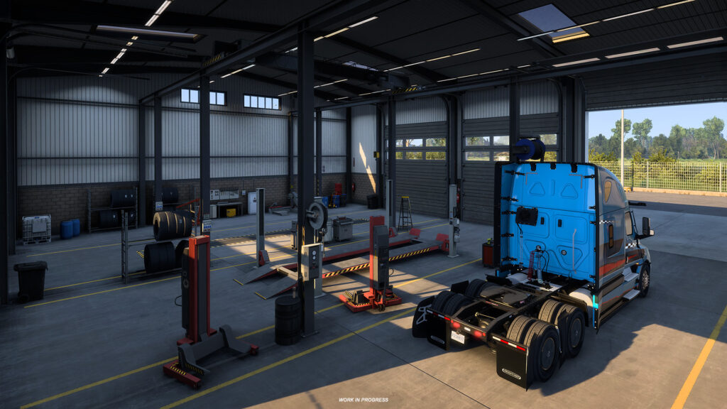 American Truck Simulator’s v1.58 open beta: Updated physics, new Driving Academy challenges and Route 66 improvements