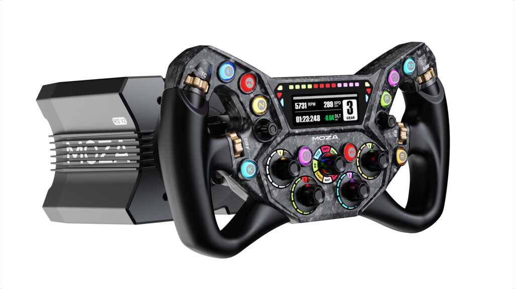Moza unveils KS Pro steering wheel with huge bang-for-buck potential