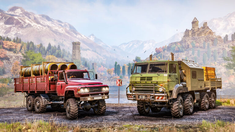 Snowrunner Season 17 adds new muddy environment and two trucks