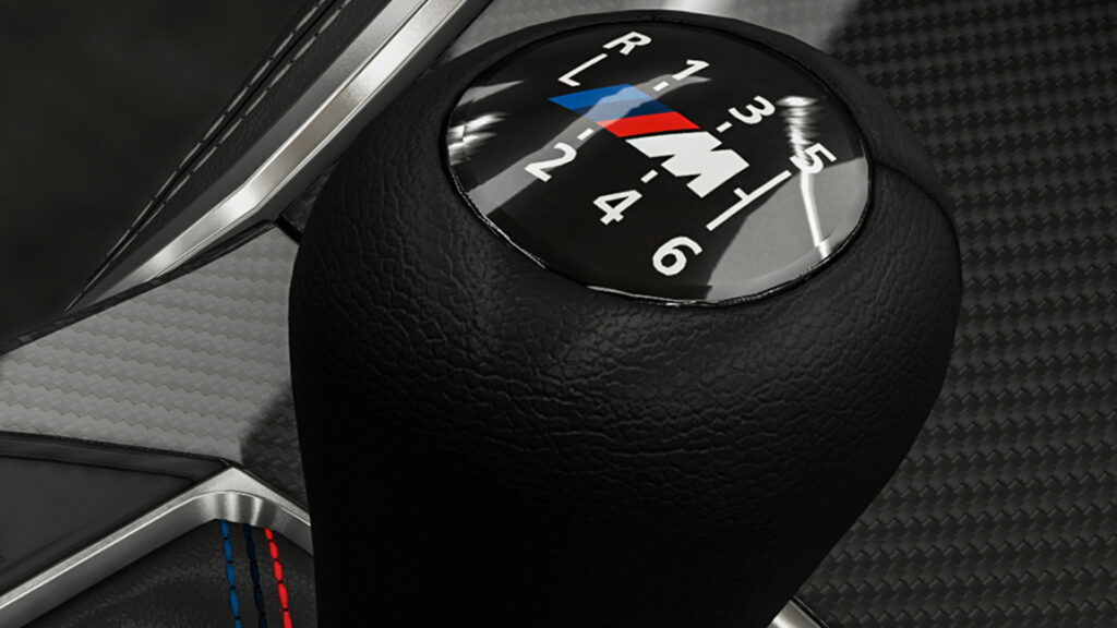 BMW M2 Assetto Corsa EVO gearbox