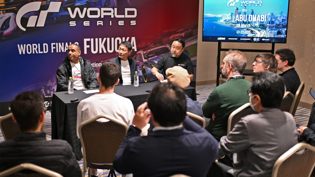 His Excellency Saeed Ali Obaid Al Fazari and Kazunori Yamauchi