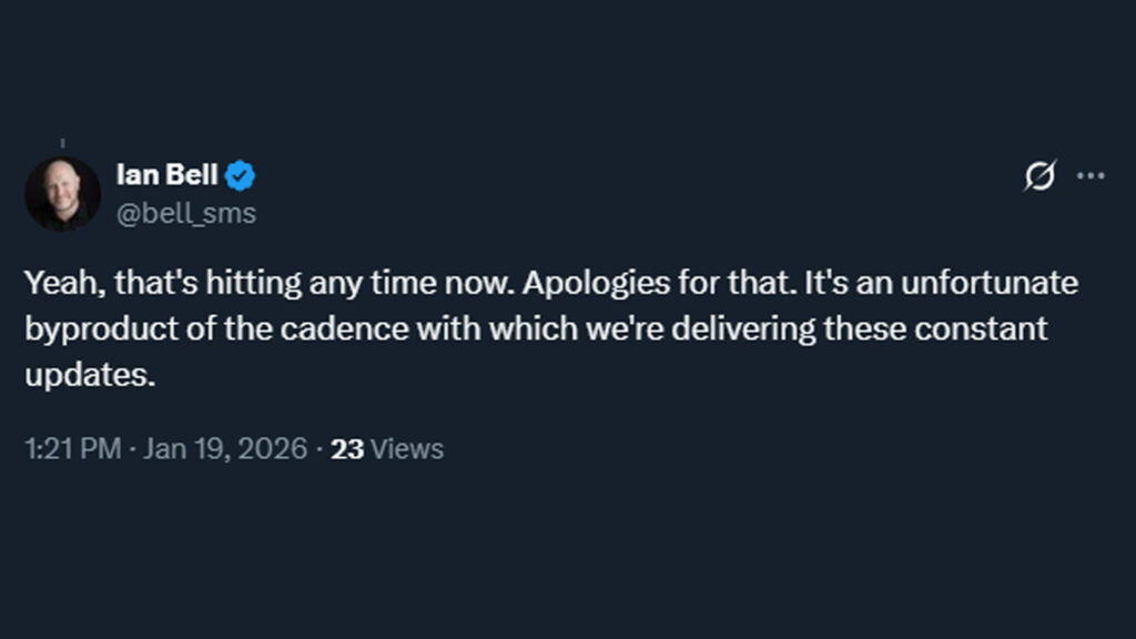 Ian Bell Project Motor Racing update consoles