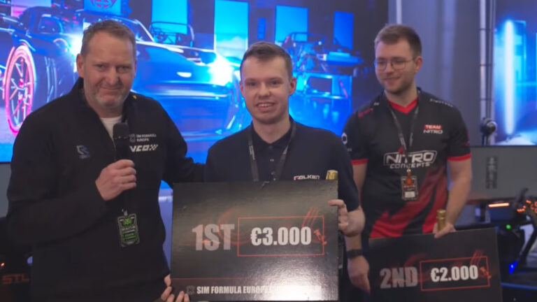 Sim Formula Europe 2026 Sven Geelhoed surprises field to win