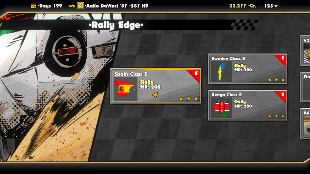 Super Woden Rally Edge career 01