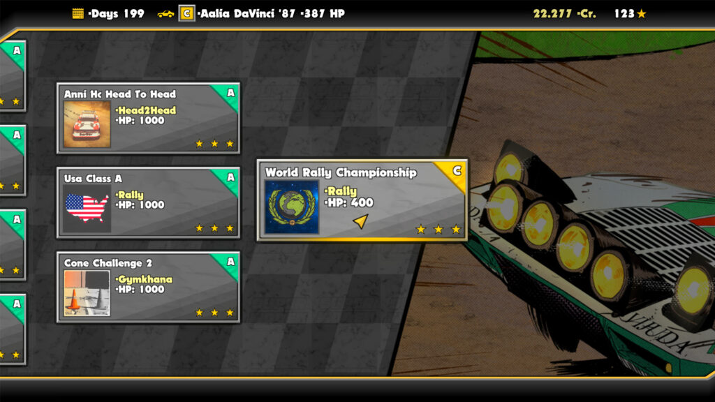 Super Woden Rally Edge career 02