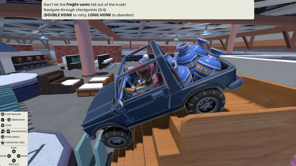 Walaber Entertainment, 4x4 in a Furniture Store is what happens when you combine BeamNG with IKEA