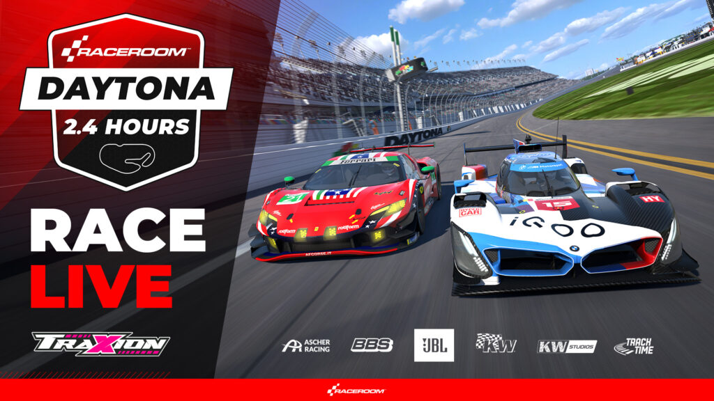 WATCH Live: RaceRoom's Daytona 2.4h Multiplayer Special Event