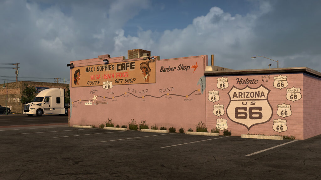 SCS Software, New American Truck Simulator update adds physics improvements and map updates