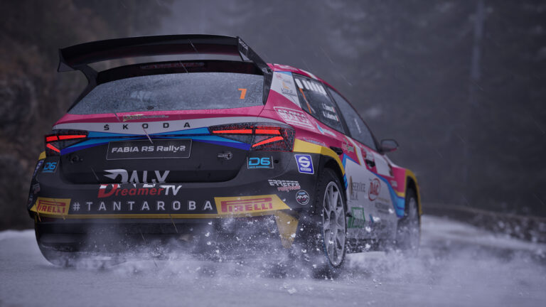 Skoda Fabia RS Rally2, Historic Lancia Fulvia Coupe HF 1600 set for Assetto Corsa Rally debut as dynamic wintry weather teased