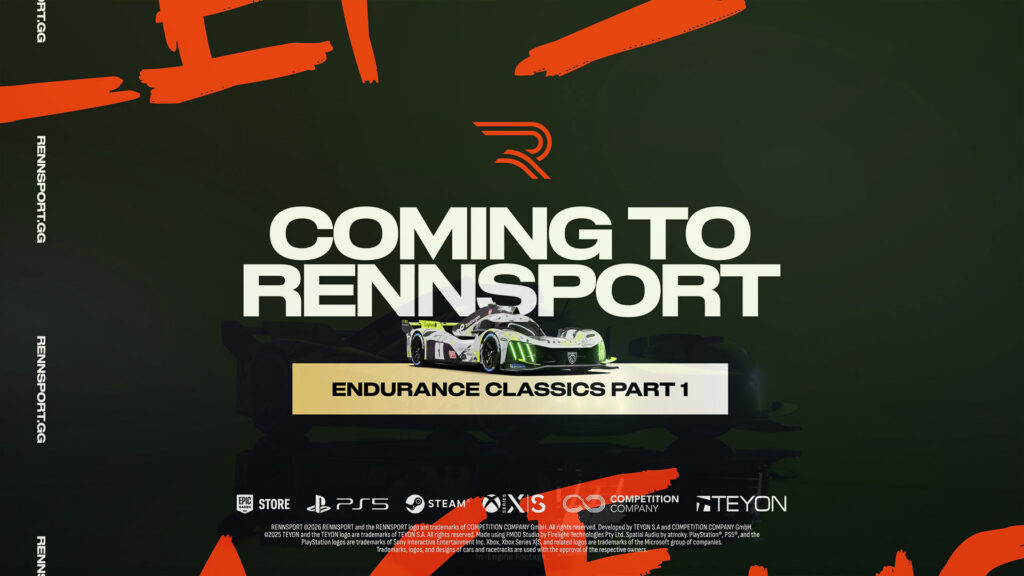 Rennsport’s Peugeot 9X8 will form part of game’s first DLC pack