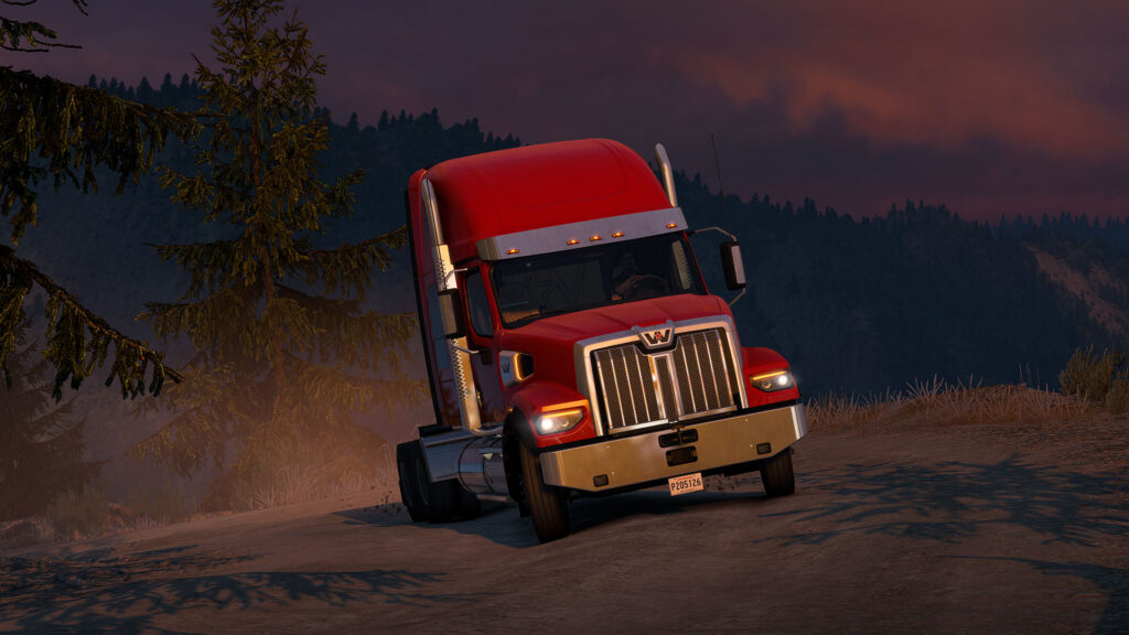 SCS Software, New American Truck Simulator update adds physics improvements and map updates