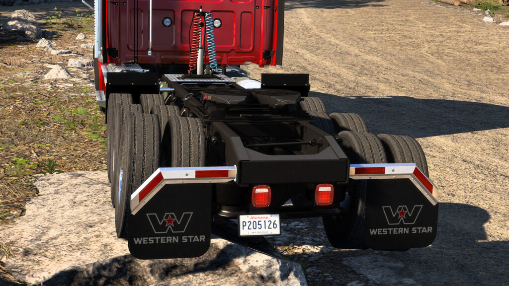 SCS Software, New American Truck Simulator update adds physics improvements and map updates