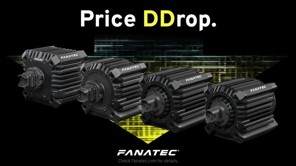 Fanatec slashes direct drive wheelbase prices