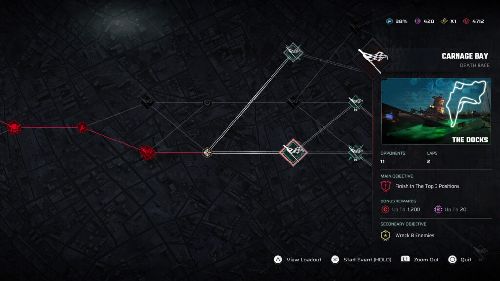 Carmageddon Rogue Shift roguelite progression