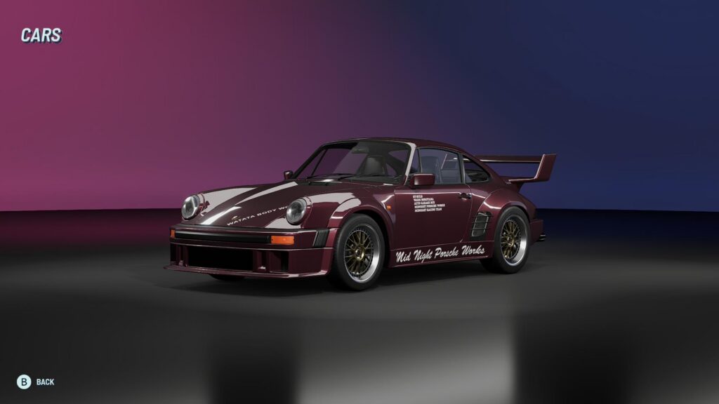 Gear Club Unlimited 3 Porsche 911 Turbo 930 Mid Night