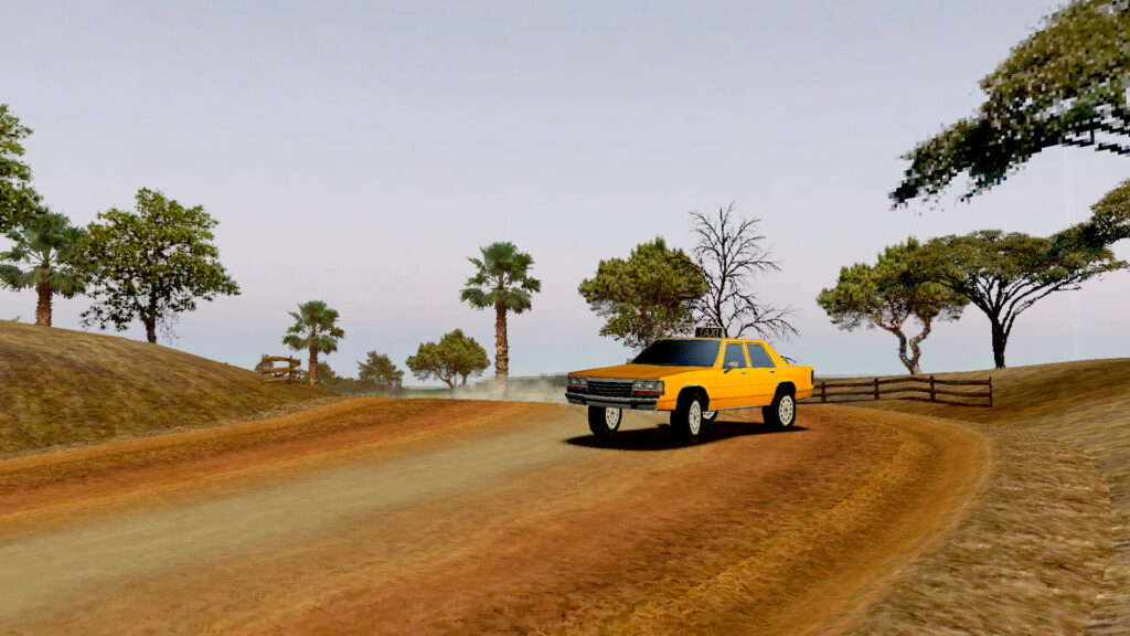 Old School Rally taxi