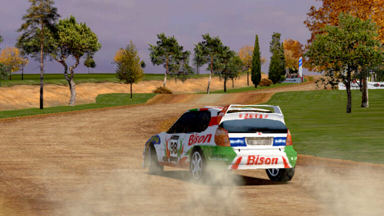 Old School Rally testing wheel support