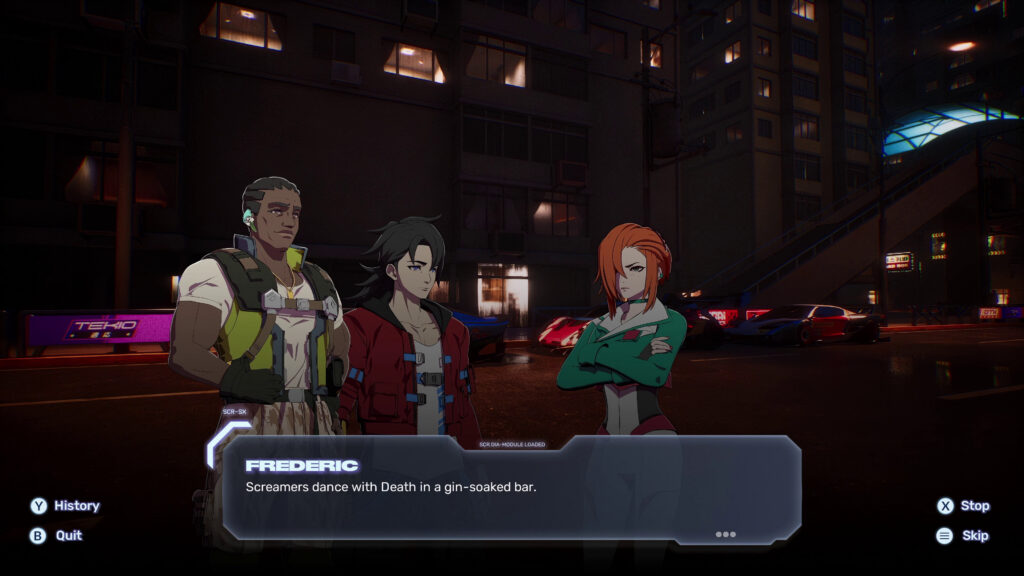 Screamer screenshot cutscene