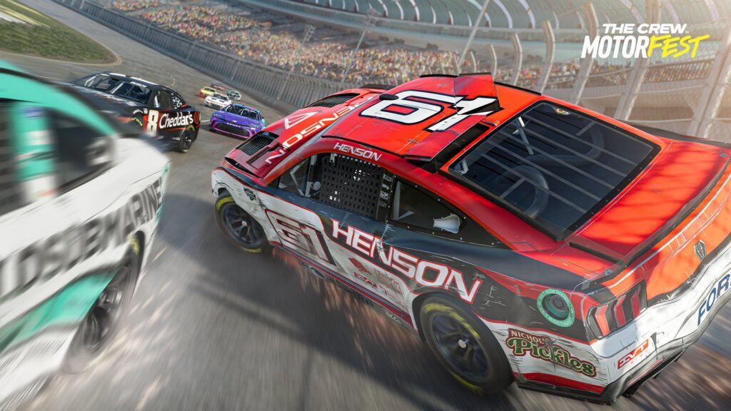 The Crew Motorfest NASCAR crash