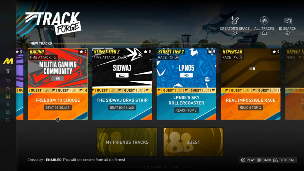 The Crew Motorfest TrackForge screenshot