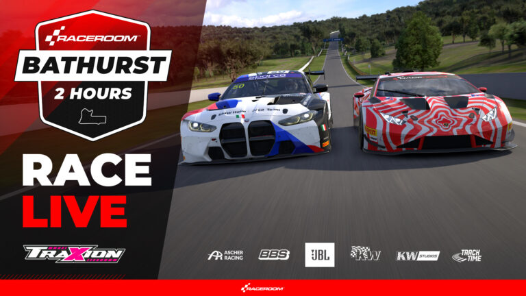 WATCH Live: RaceRoom’s Bathurst 2 Hours Multiplayer Special Event
