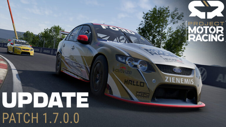 Latest Project Motor Racing update adds new GT4 tyre model and free V8 Supercar