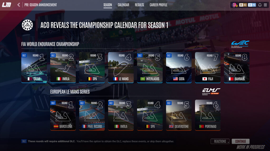 Le Mans Ultimate Career Mode DLC