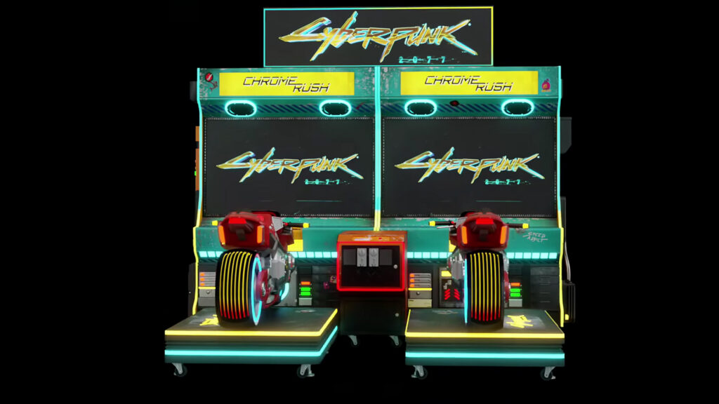 Cyberpunk 2077: Chrome Rush is a new combat racing game endorsed by CD Projekt RED