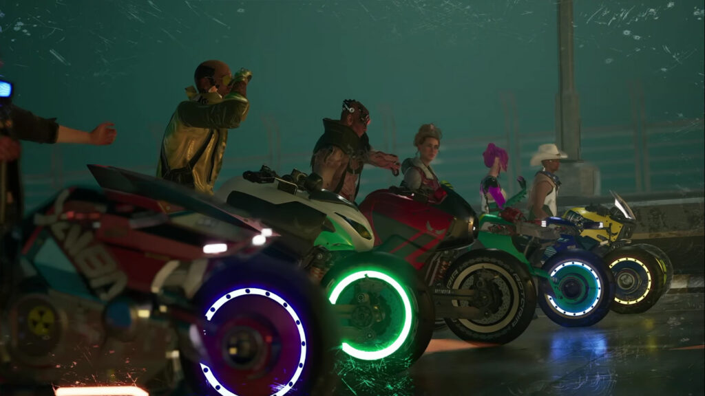 Cyberpunk 2077: Chrome Rush is a new combat racing game endorsed by CD Projekt RED