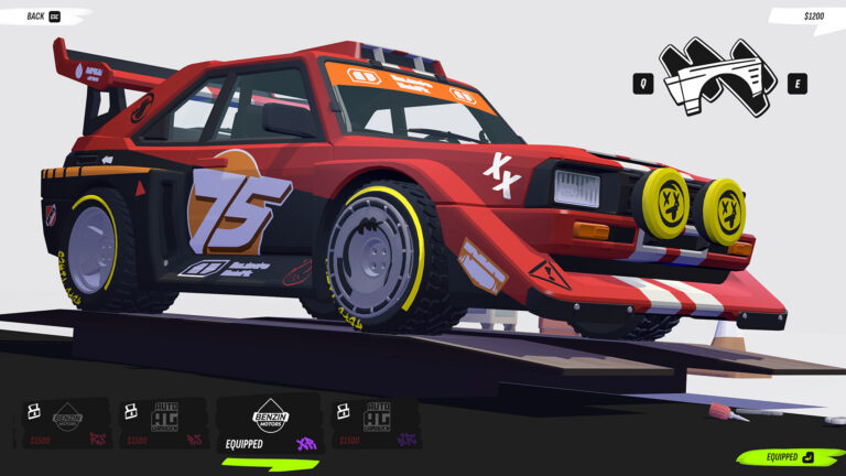 Stylised rally racer #DRIVE Rally heading to console this year