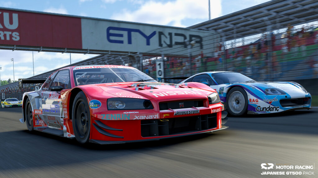 Nissan Skyline GT-R R33, Toyota Supra, Project Motor Racing’s Super GT-themed DLC released