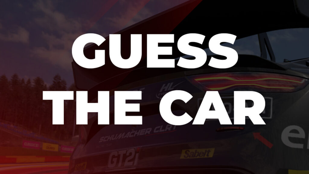RaceRoom guess the car Alpine A110 GT4