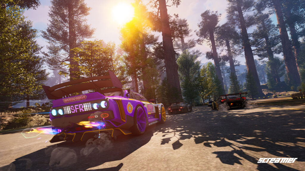 How Screamer aims to "push the boundaries of what an arcade racer can be"