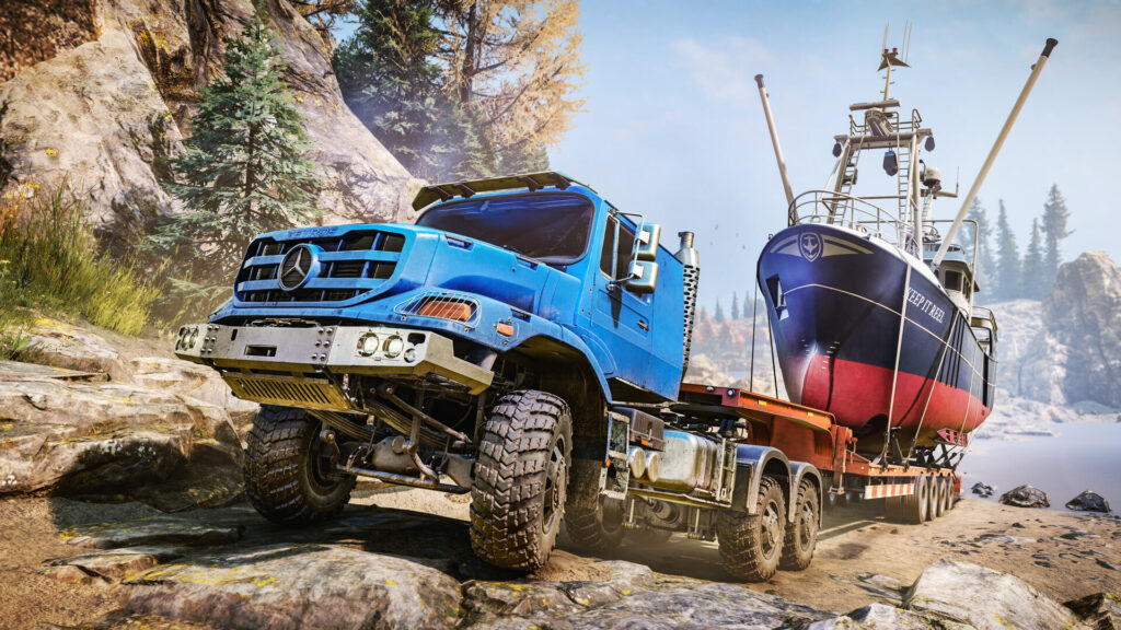 Mercedes-Benz trucks available now in Snowrunner as new patch released