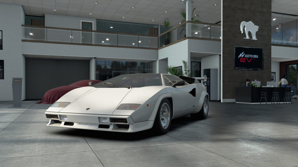 Lamborghini Countach, Assetto Corsa Evo’s V0.6 update:  Cause for optimism