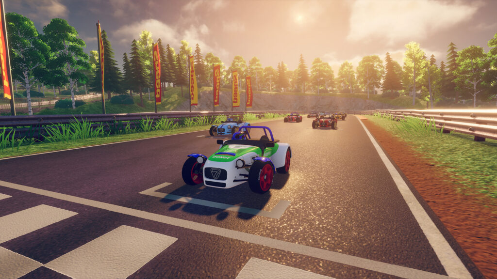Caterham and five new track layouts added to iRacing Arcade