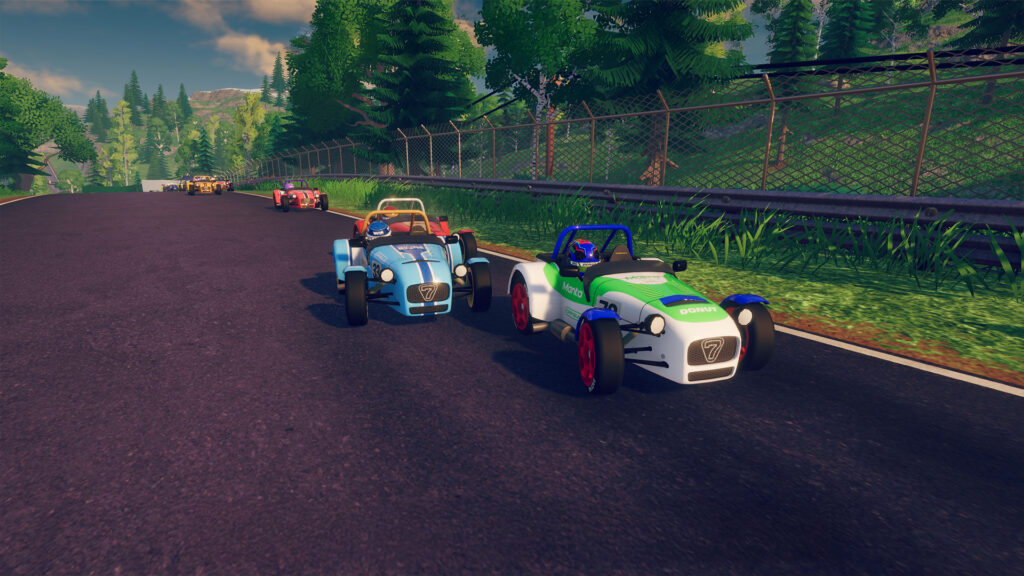 Caterham and five new track layouts added to iRacing Arcade