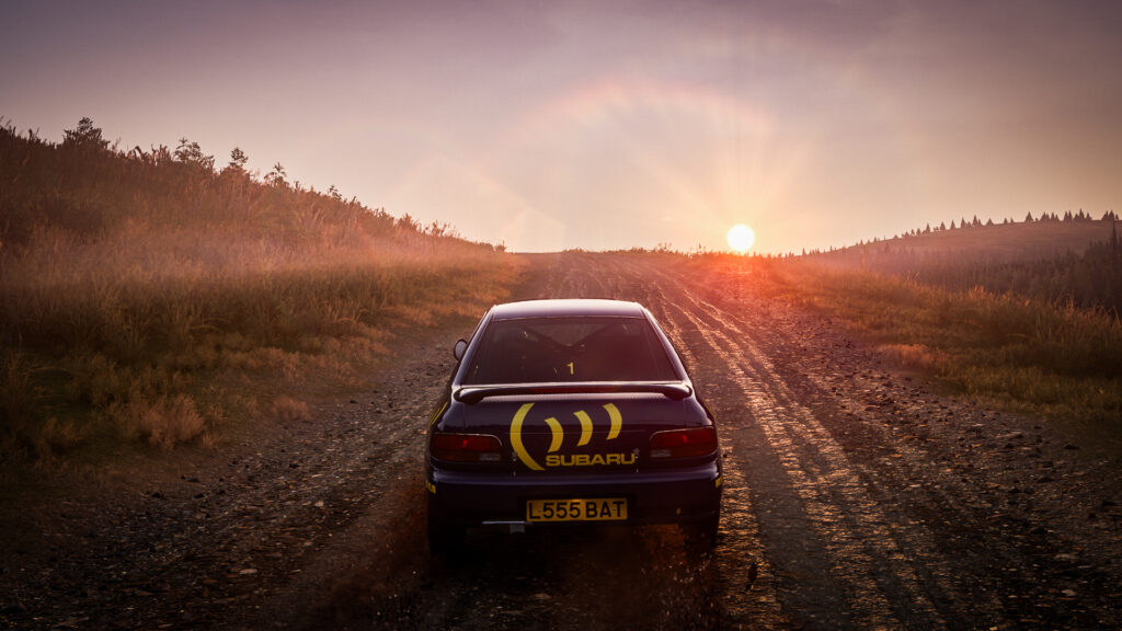 Subaru Impreza Group A, L555 BAT, Colin McRae, Rally Wales. Assetto Corsa Rally’s V0.4 build: Maxi attack