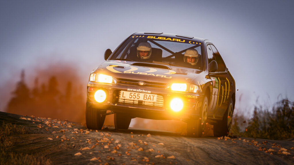 Subaru Impreza Group A, L555 BAT, Colin McRae, Rally Wales. Assetto Corsa Rally’s V0.4 build: Maxi attack