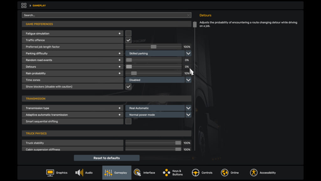 American Truck Simulator Detours