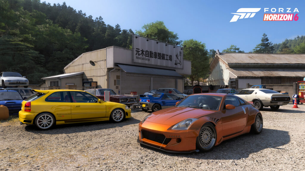 Forza Horizon 6 car park