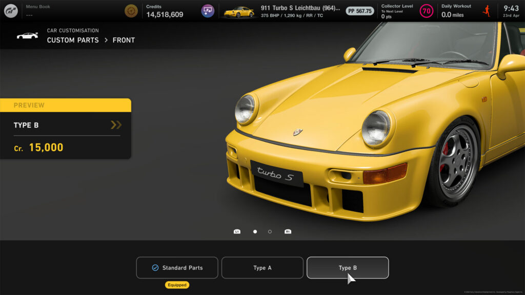 Gran Turismo 7 update 1.69 GT Auto Porsche