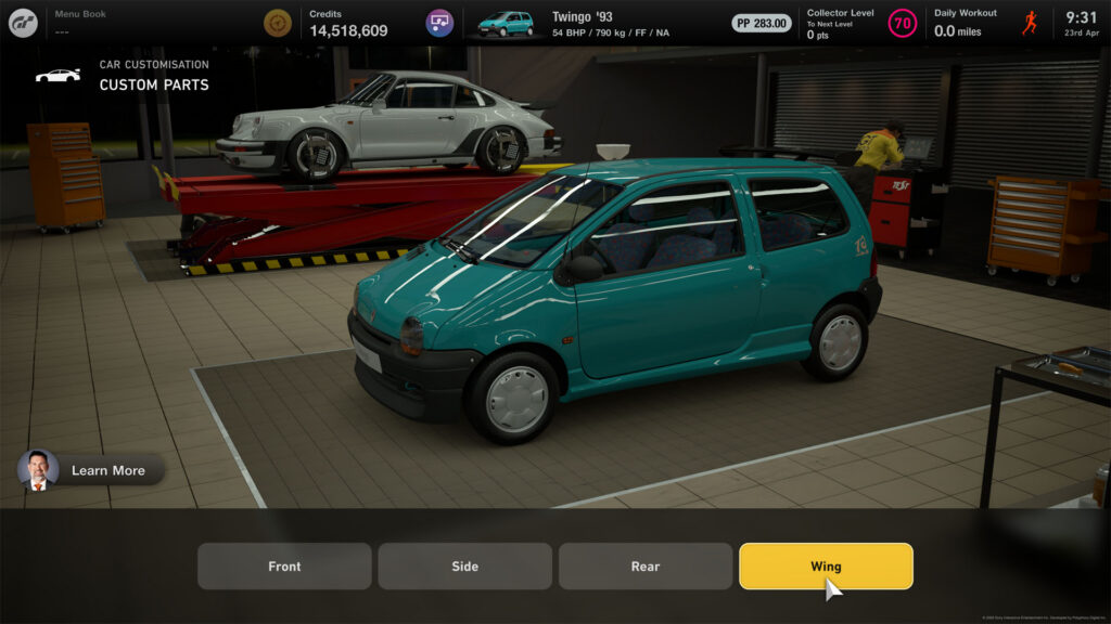 Gran Turismo 7 update 1.69 GT Auto Renault Twingo 2