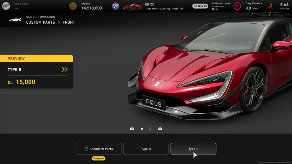 Gran Turismo 7 update 1.69 GT Auto Yangwang