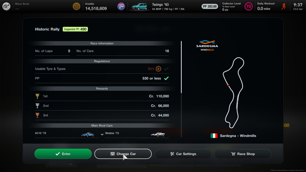 Gran Turismo 7 update 1.69 World Circuits 2