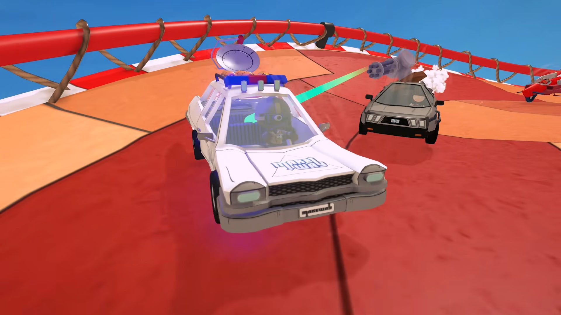 Manic multiplayer racer Make Way to get free update and movie car DLC in May