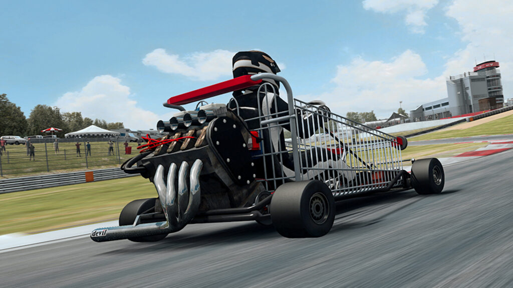 RaceRoom shopping kart