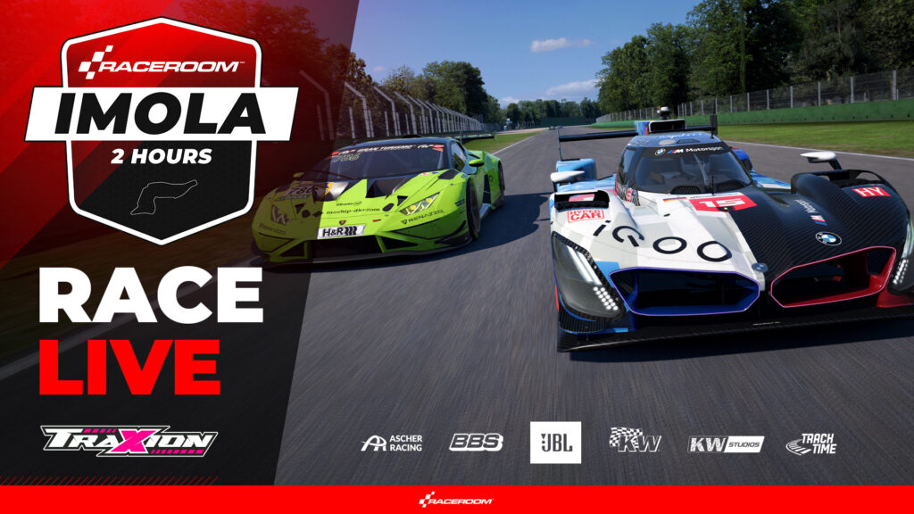 WATCH Live: RaceRoom’s Imola 2 Hours Special Event