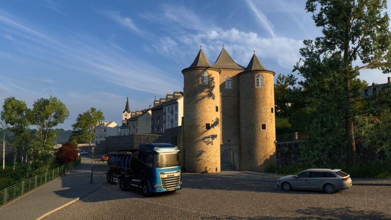 Euro Truck Simulator 2 V1.59 rebuilds Benelux region and adds Volvo Trucks Experience Center 