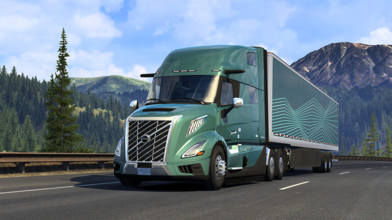 Two free Volvo trucks added to American Truck Simulator